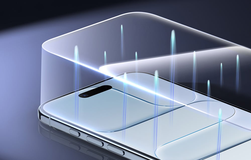 Ugreen SP1142 edzett üveg iPhone 17 Air készülékhez (2 db) 4