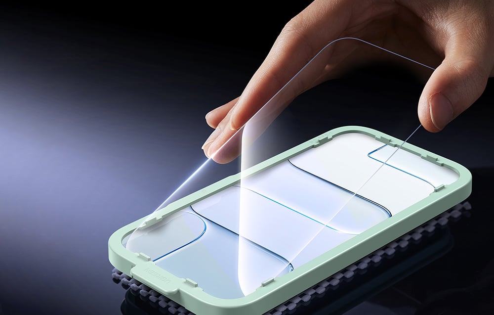 Ugreen SP1142 edzett üveg iPhone 17 Air készülékhez (2 db) 5