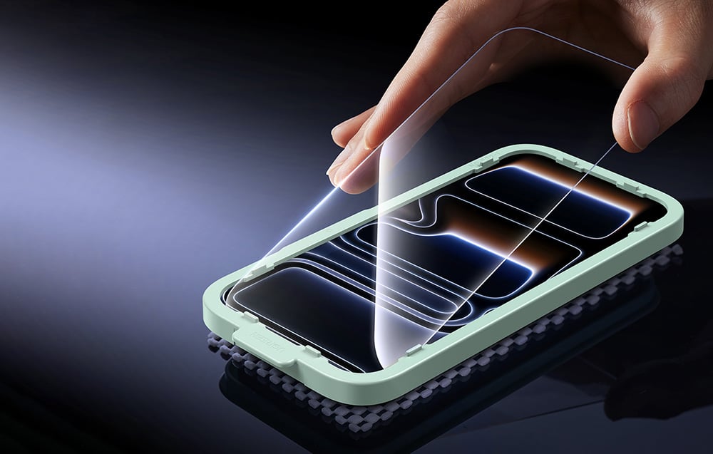 Ugreen SP1143 edzett üveg iPhone 17 Pro készülékhez (2 db) 4