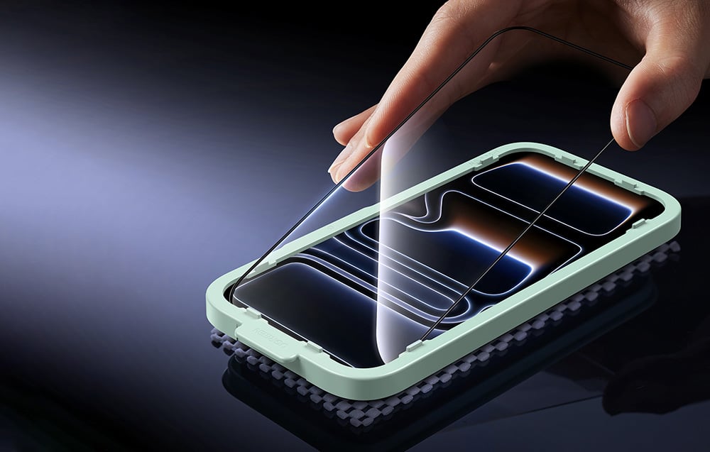 Ugreen SP1146 edzett üveg iPhone 17 Pro készülékhez (2 db) 3
