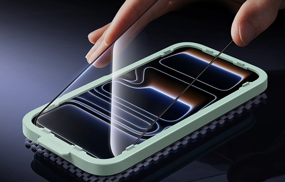 Ugreen SP1147 edzett üveg iPhone 17 Pro Max készülékhez (2 db) 2