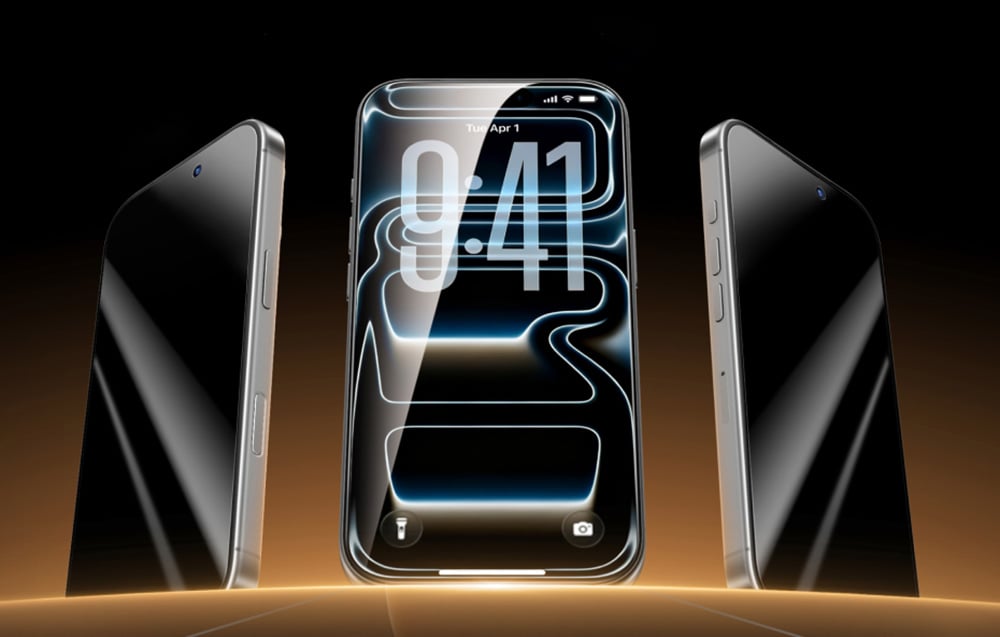Ugreen SP1156 adatvédelmi edzett üveg iPhone 17 Pro Max készülékhez (2 db) 4