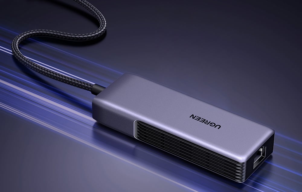 Ugreen UGCM848USB-C RJ45 , 5GbE hálózati adapter (fekete) 4