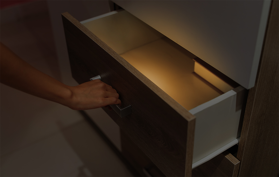 Yeelight LED Sensor Drawer Light - LED érzékelő fiókvilágítás (4db) 5