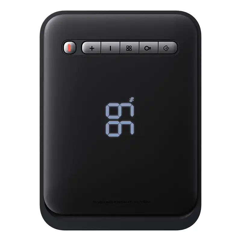 Baseus Super Energy autó jump starter / powerbank / kompresszor, 8000mAh, 1000A, USB (fekete) 2