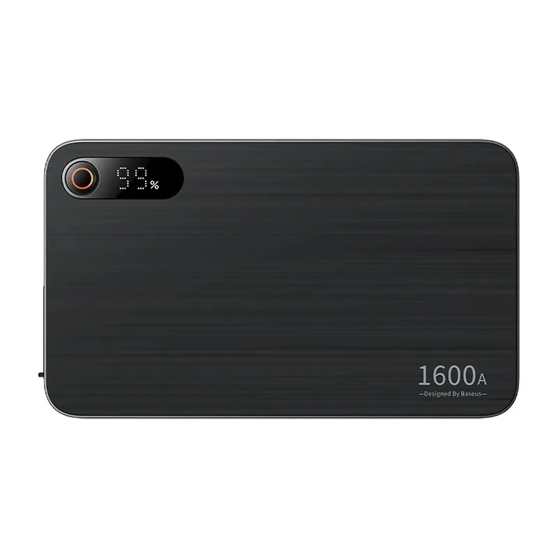Baseus Super Energy PRO Autó Jump Starter, 1600A, USB (fekete) 2