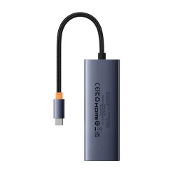 Baseus UltraJoy 5 az 1-ben Hub (1xHDMI4K@30Hz + 4xUSB 3.0) szürke 7