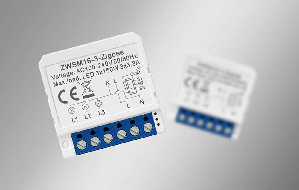 Avatto ZWSM16-W3 okos kapcsolómodul, ZigBee, TUYA 5