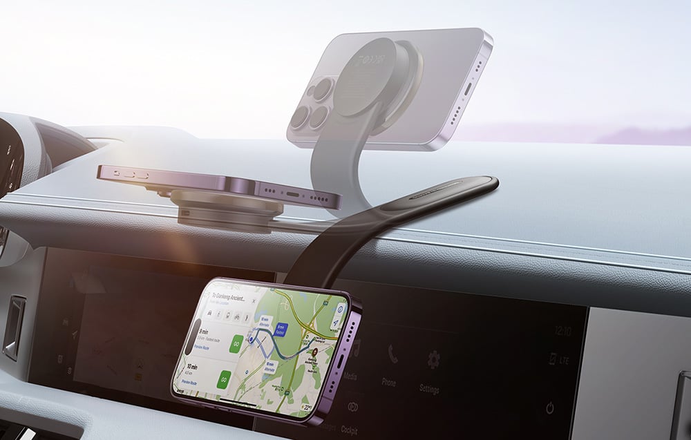 Baseus C02 Pro Series autós tartó töltővel 5