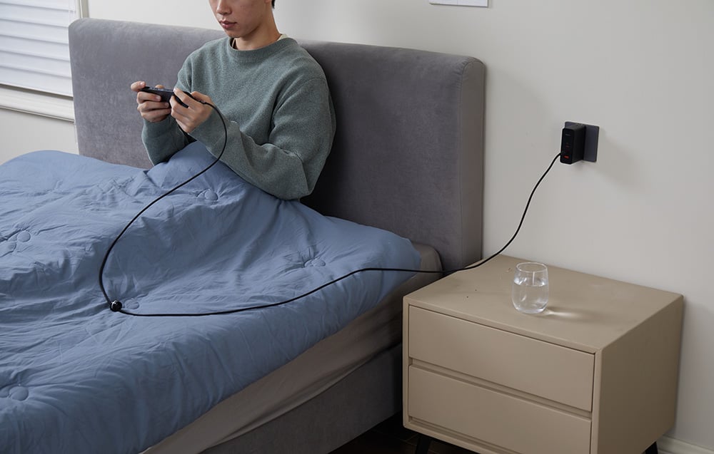 Baseus Cafule kábel USB-C – USB-C 100W, 2m, 2 db, piros fekete, szürke fekete 2