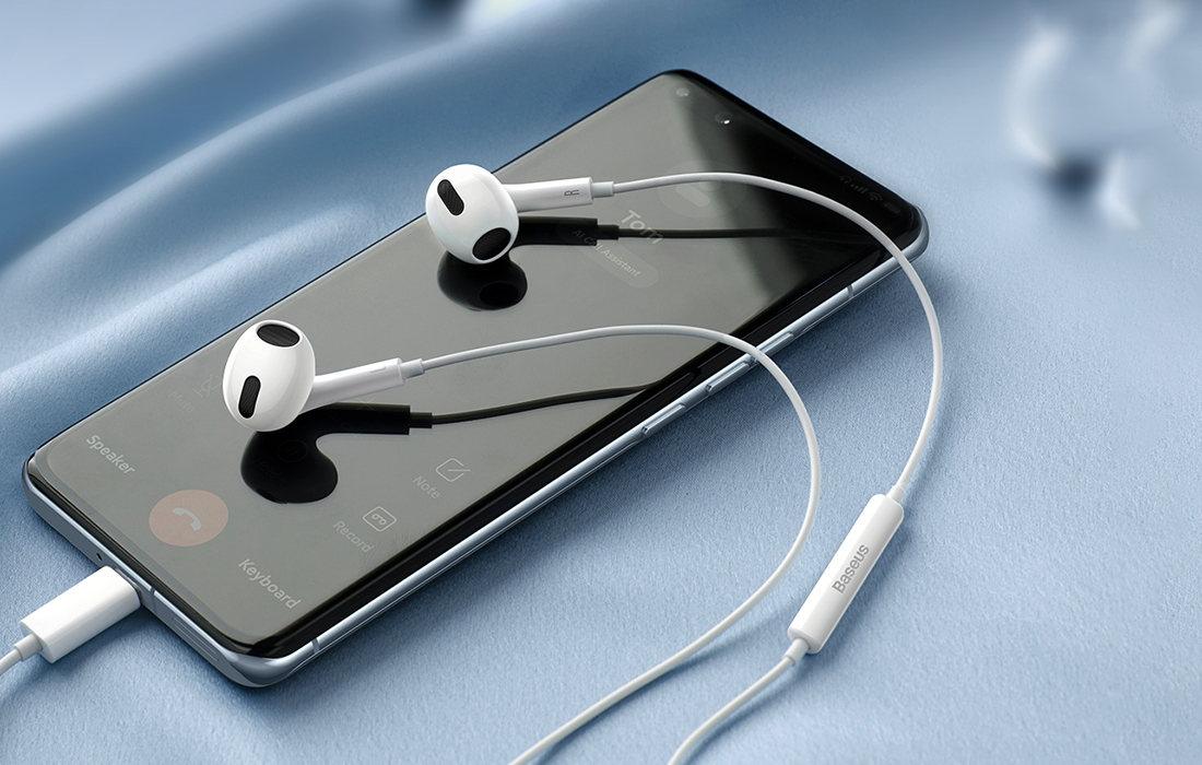 Baseus Encok C17 fülhallgató, fehér 3