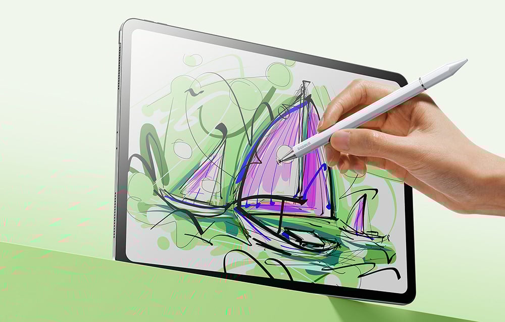 Baseus Smooth Writing III mágneses toll, 3:1, fehér 3