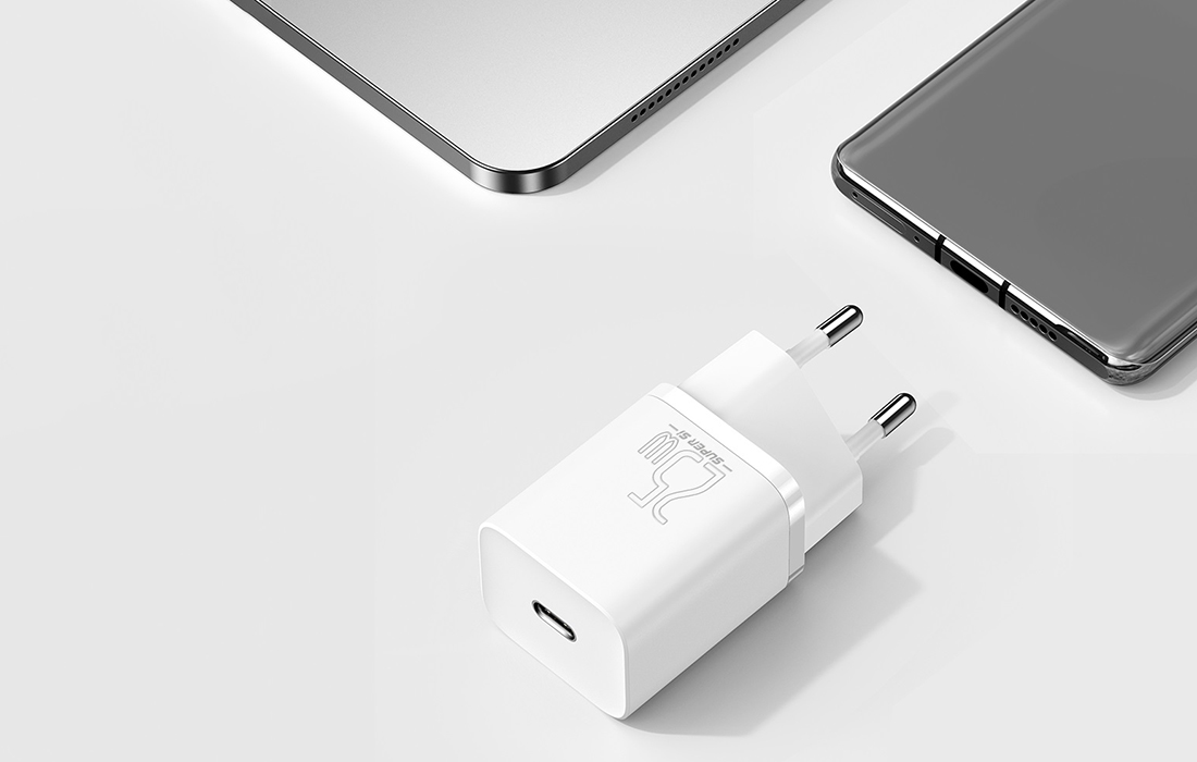 Baseus Super Si gyorstöltő 25W, 1C (fehér) 1