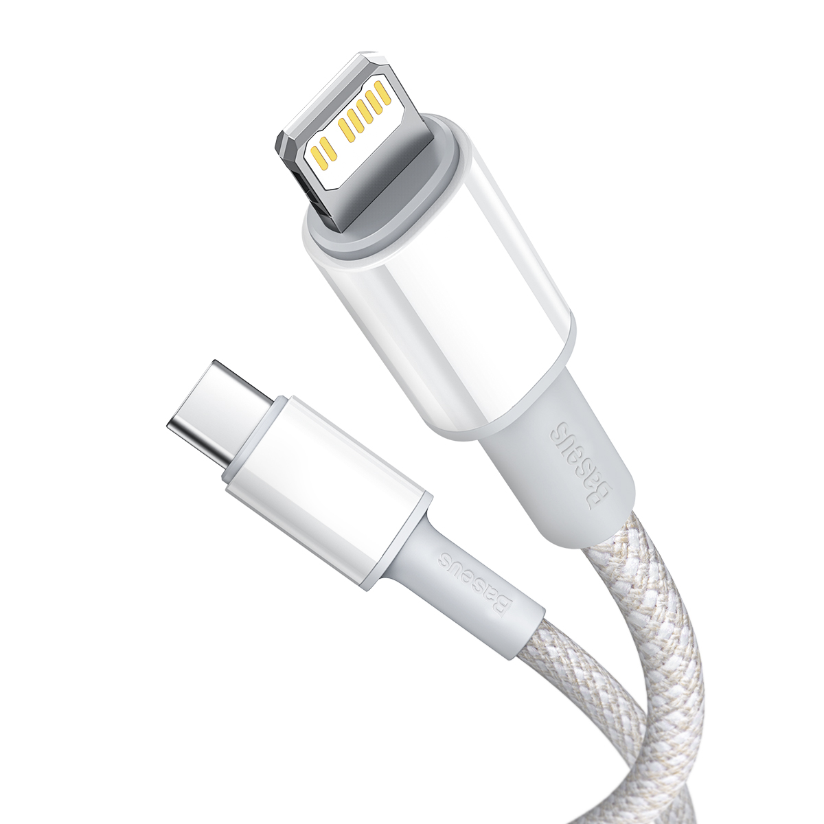 Baseus USB-C - Lightning kábel, nagy sűrűségű fonott, 20 W, 5 A, PD, 1 m (kék) 3