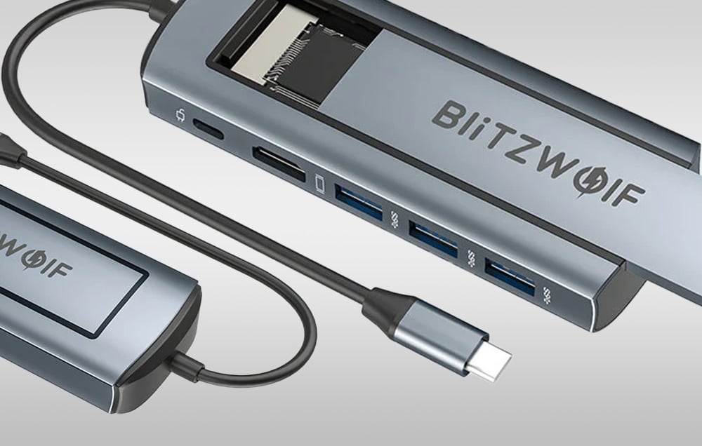 Blitzwolf BW-Neo TH13 6:1 HUB adapter 4