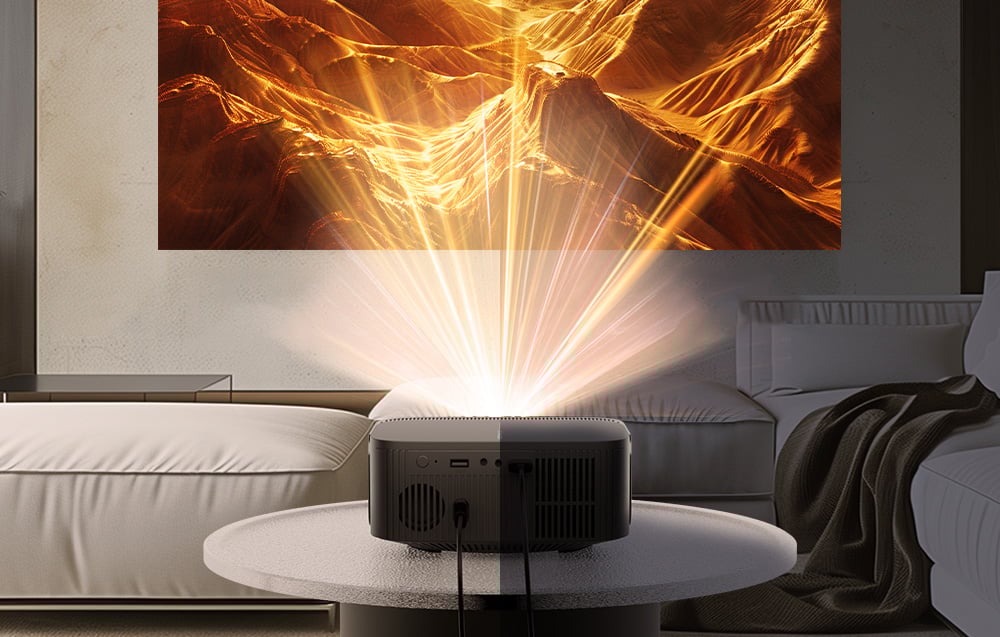 BlitzWolf BW-V10 projektor 2