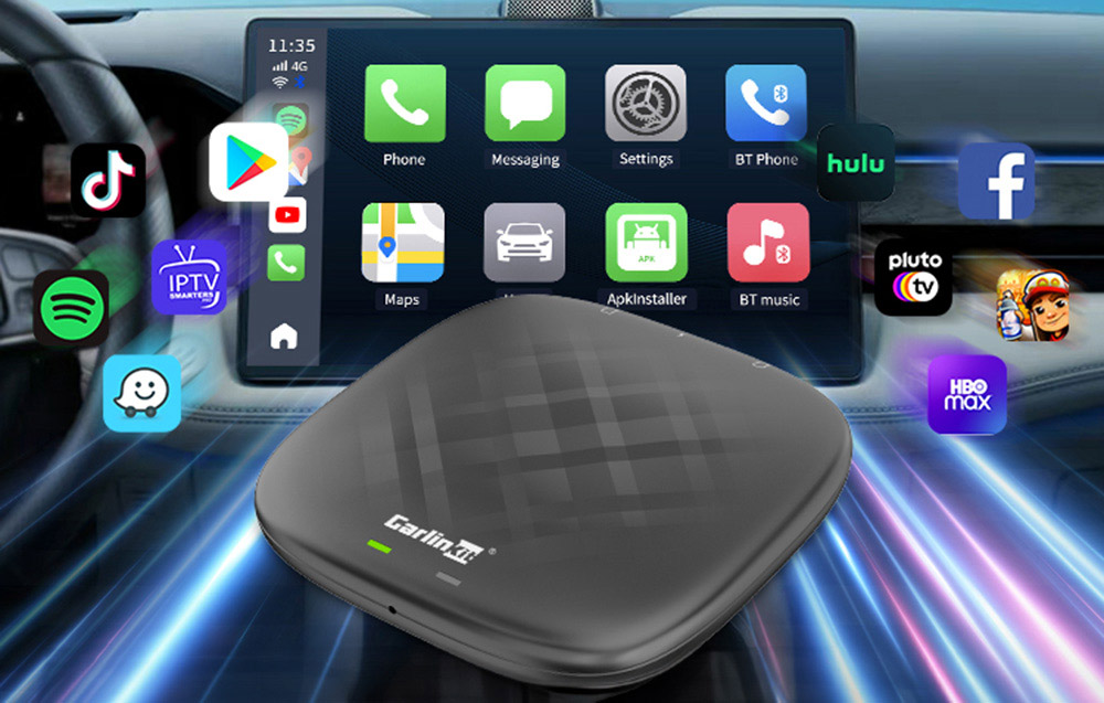 Carlinkit CPC200-Tbox S vezeték nélküli adapter, Carplay&Android Auto 1