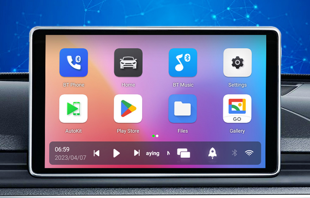 Carlinkit Tbox Basic (2+16G) vezeték nélküli adapter, Carplay/Android, fekete 4