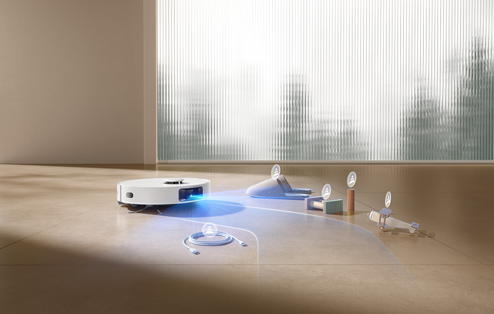 Dreame D20 Plus robotporszívó (fehér) 6
