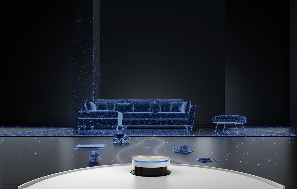 Dreame X50 Ultra takarító robot, fehér 8
