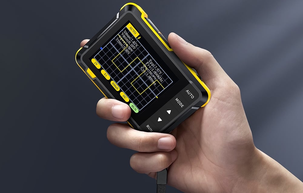 FNIRSI DSO152 hordozható mini oszcilloszkóp 1