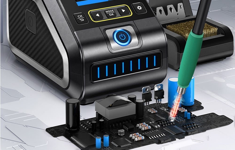 FNIRSI DWS-200 F forrasztóállomás 4