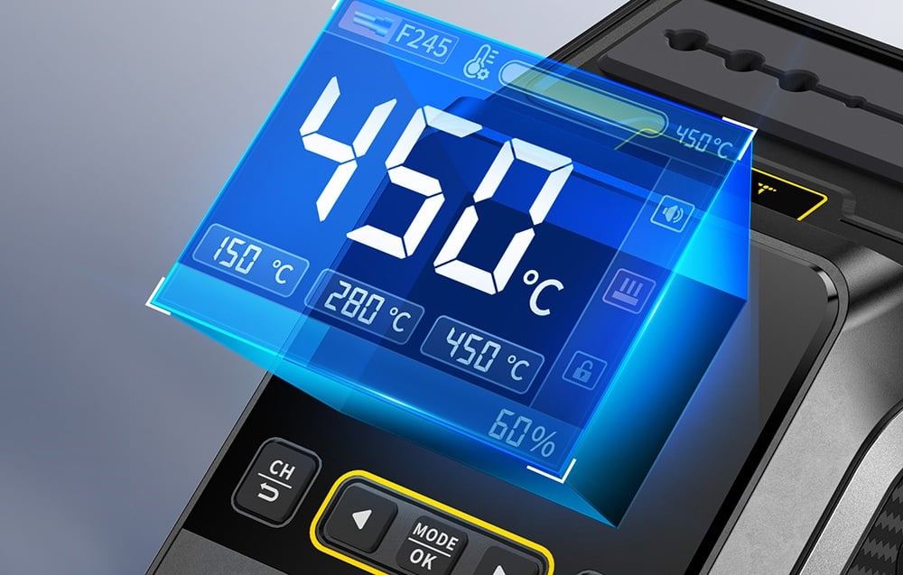 FNIRSI DWS-200 F forrasztóállomás 5