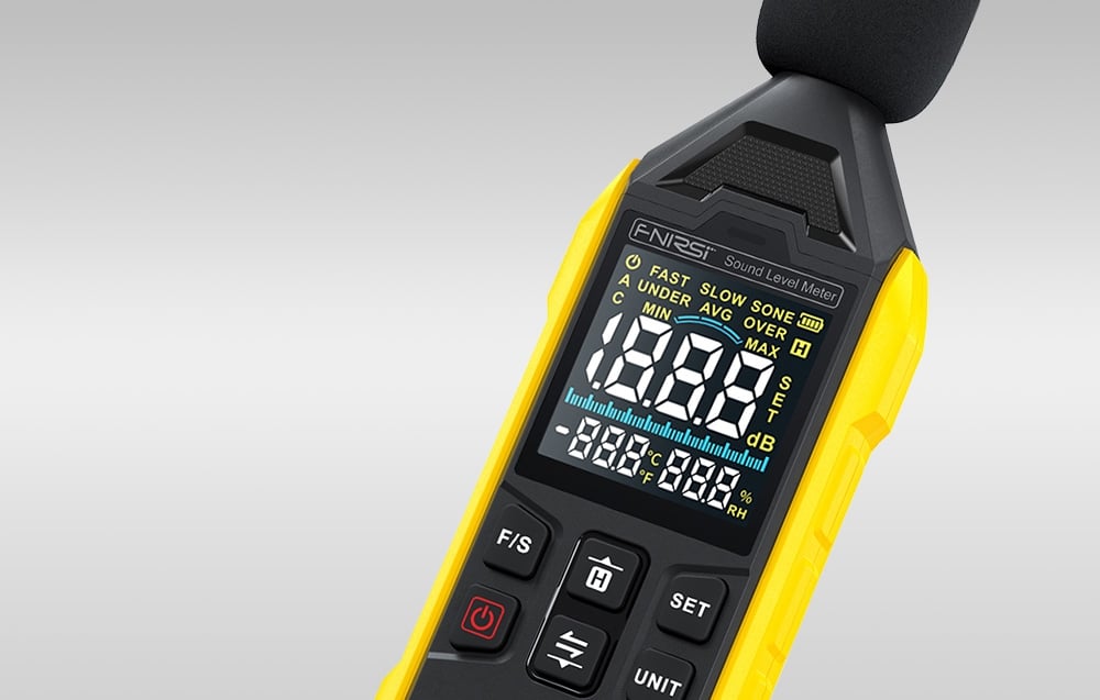 FNIRSI FDM01 zajdecibel mérőműszer 5