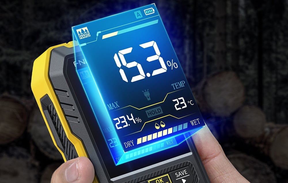 FNIRSI index páratartalom mérő WMT-10 higrométer 2