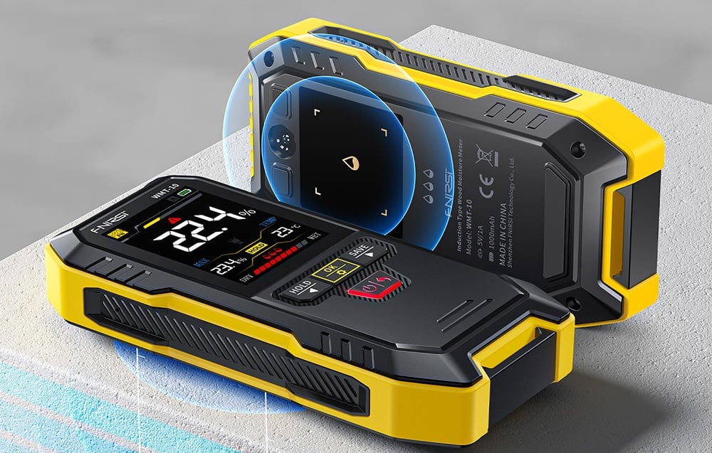 FNIRSI index páratartalom mérő WMT-10 higrométer 3