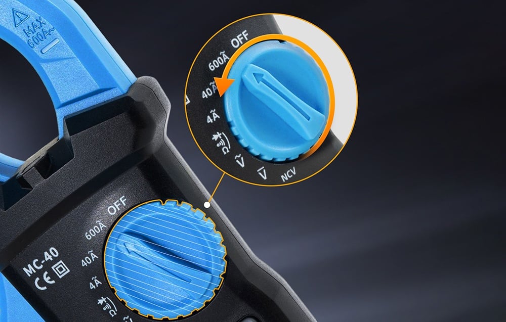 FNIRSI MC-40 digitális bilincs mérőműszer 5