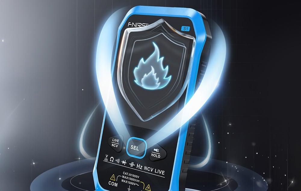 FNIRSI S1 digitális multiméter 3