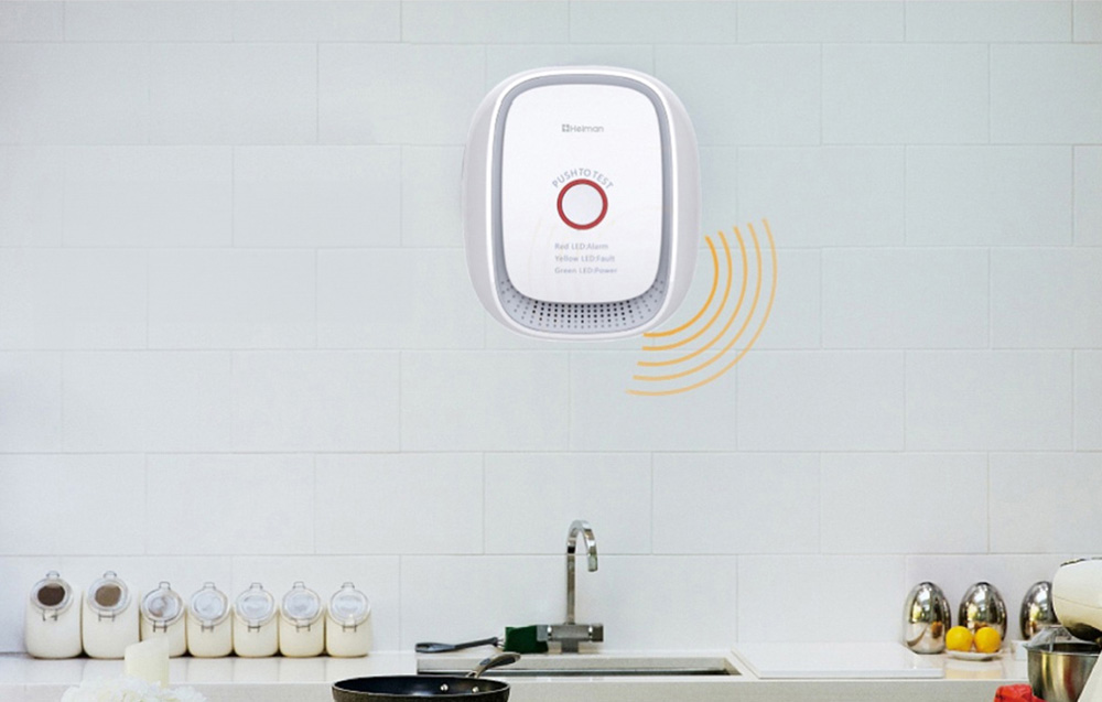 Heiman HS1CG-E okos gázérzékelő, Tuya, ZigBee 1