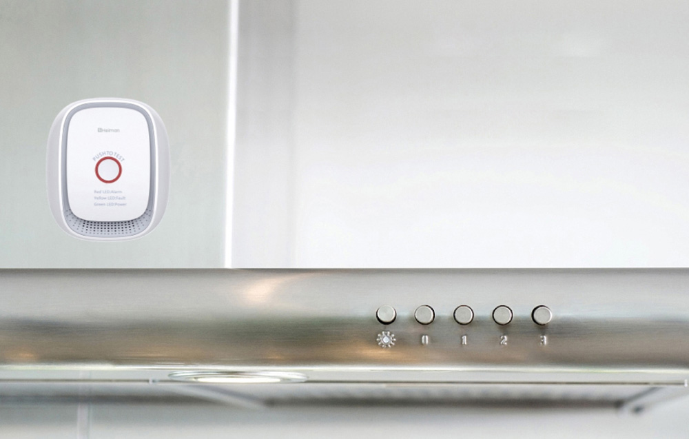 Heiman HS1CG-E okos gázérzékelő, Tuya, ZigBee 2