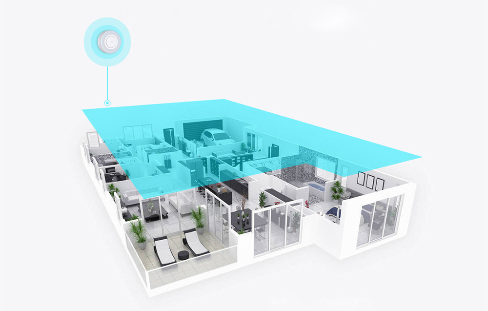 Heiman HS2RNL-E Zigbee jelerősítő, Tuya 1