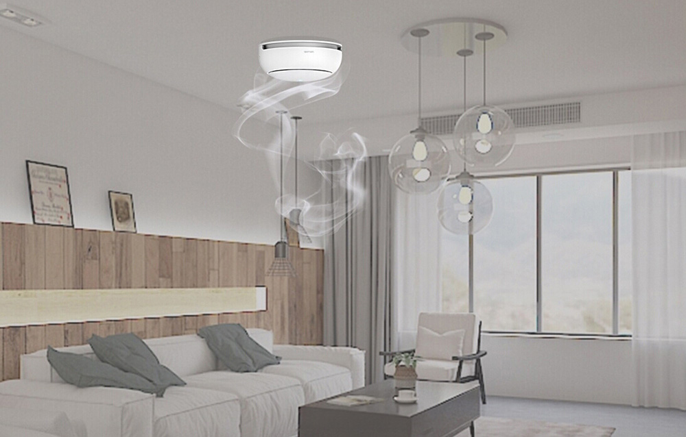 Heiman HS2SA-1 optikai füstérzékelő, Tuya, ZigBee 2