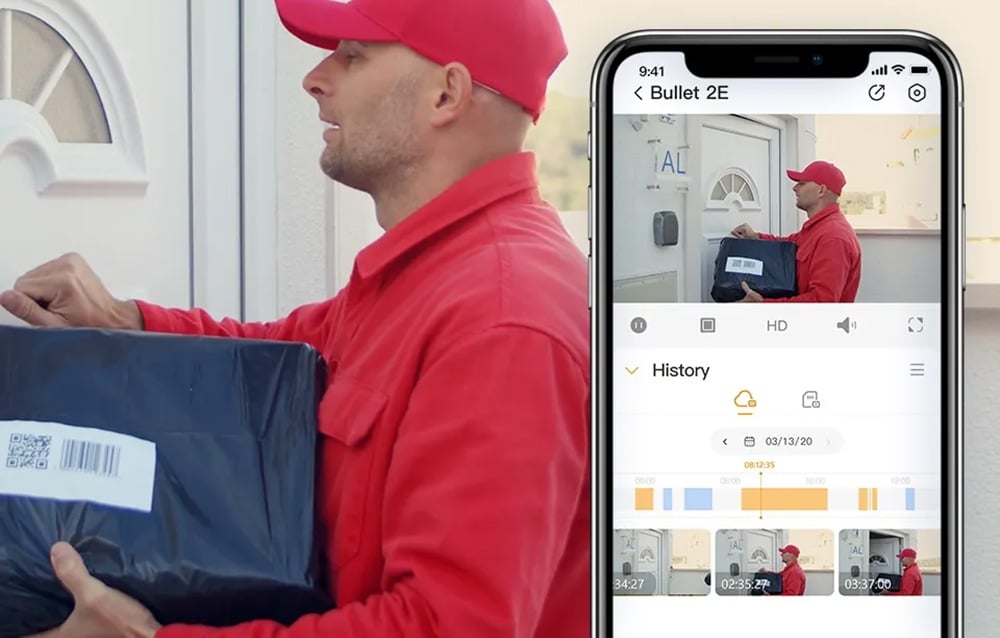 IMOU Bullet 2E kültéri kamera, Wi-Fi, 5MP 5