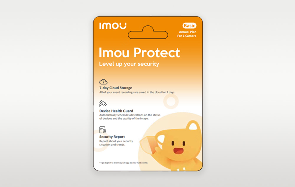 IMOU Protect Basic Ajándékkártya, éves előfizetés 4