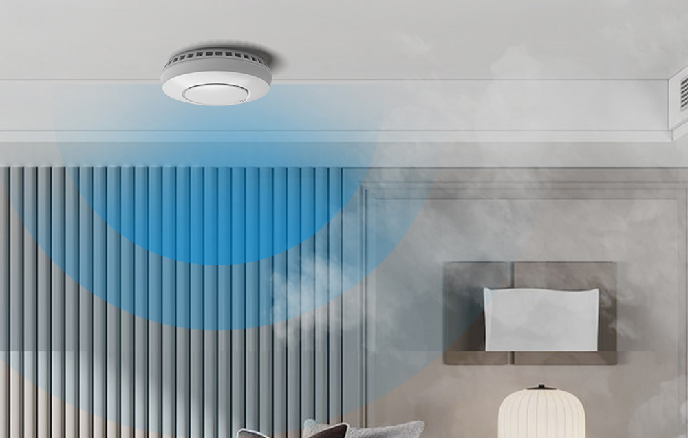 Intelligens füstjelző Meross GS559A (HomeKit) 2