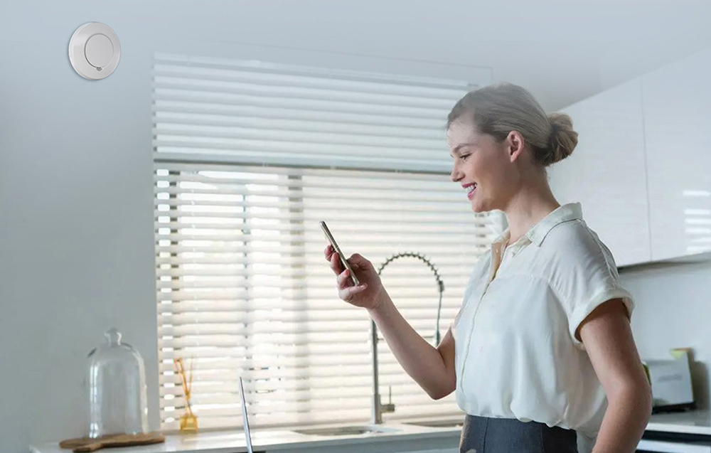 Intelligens füstjelző Meross GS559A (HomeKit) 4