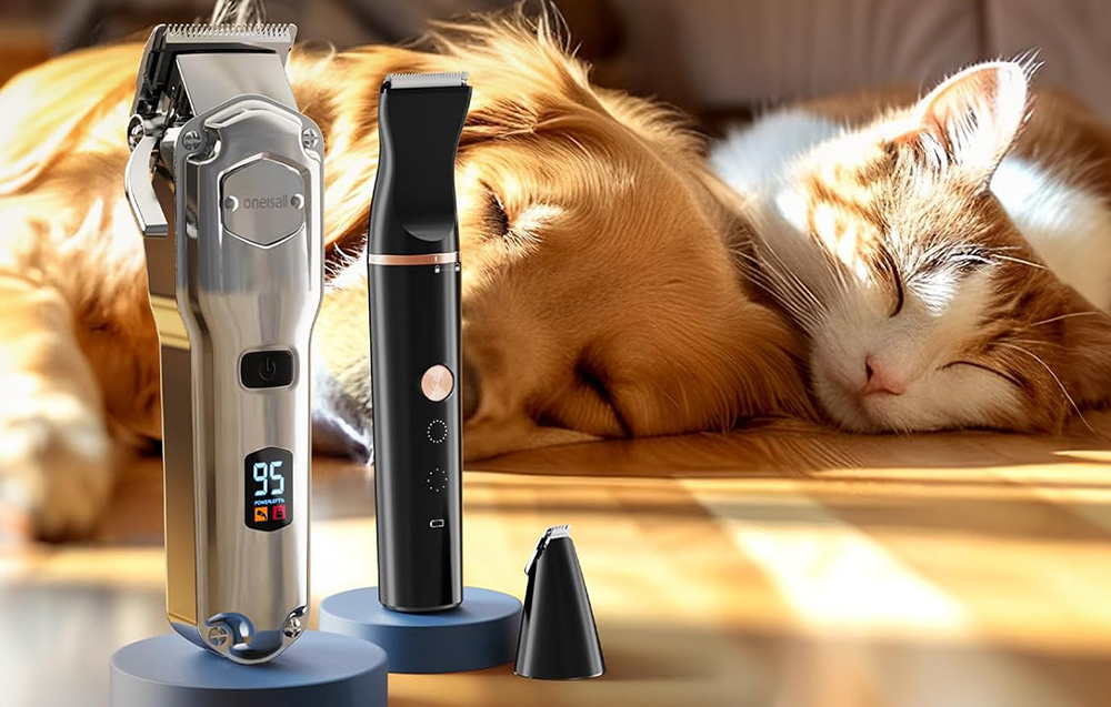 Kisállat nyírógép készlet Oneisall RFC-676 + P20 4