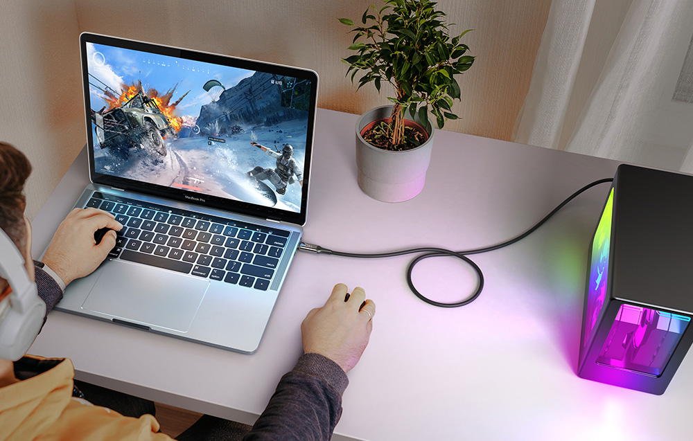 Mcdodo CA-2990 kábel, USB-C - USB-C, PD 140W, 1,2m, fekete 2