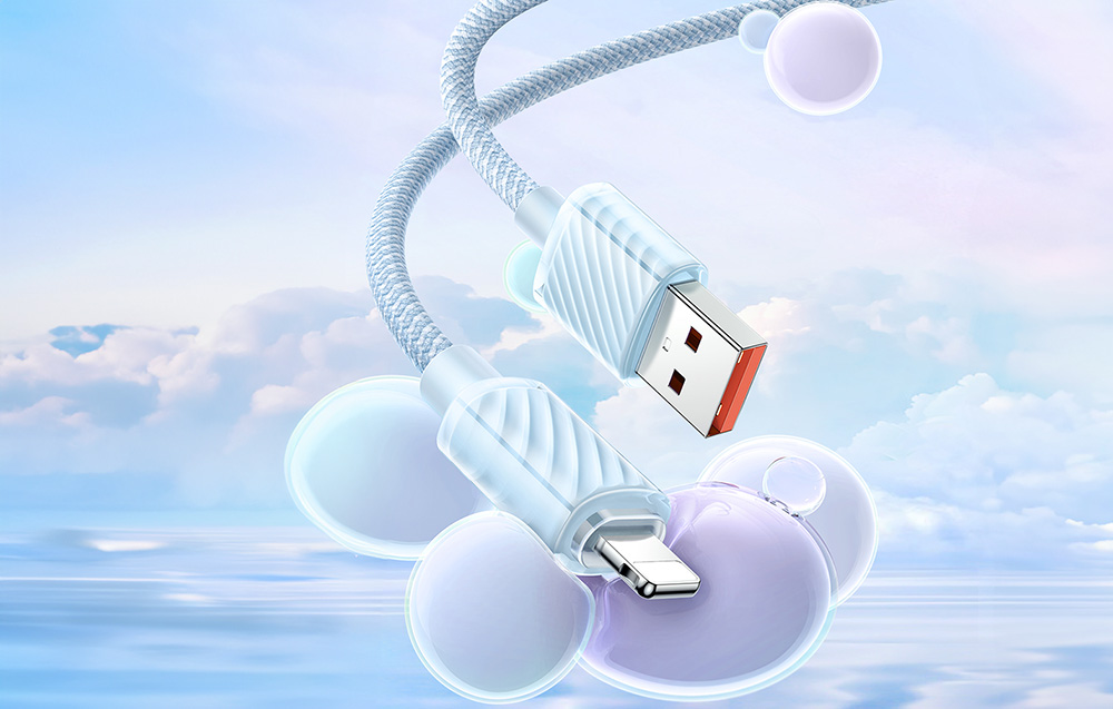 Mcdodo CA-3641 kábel, USB-A - Lightning, 1,2m, kék 1
