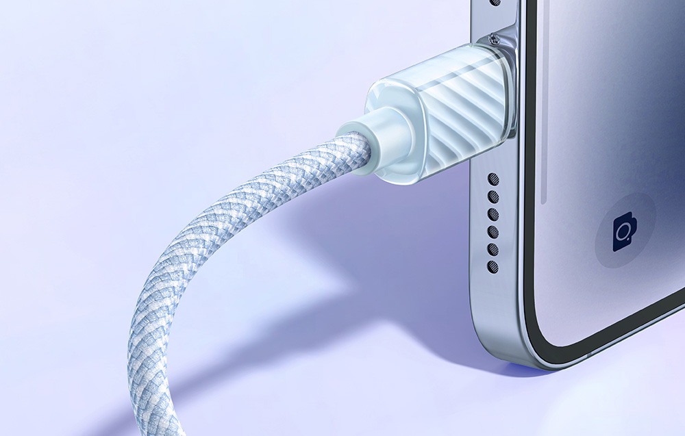 Mcdodo CA-3641 kábel, USB-A - Lightning, 1,2m, kék 3