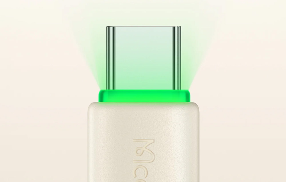 Mcdodo CA-4770 kábel, USB-C - USB-C, 65W, 1,2m, bézs 2