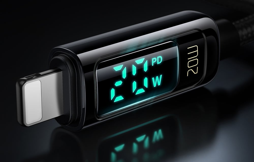 Mcdodo CA-8810 kábel, USB-C - Lightning, 36W, 1,2 m, fekete 2