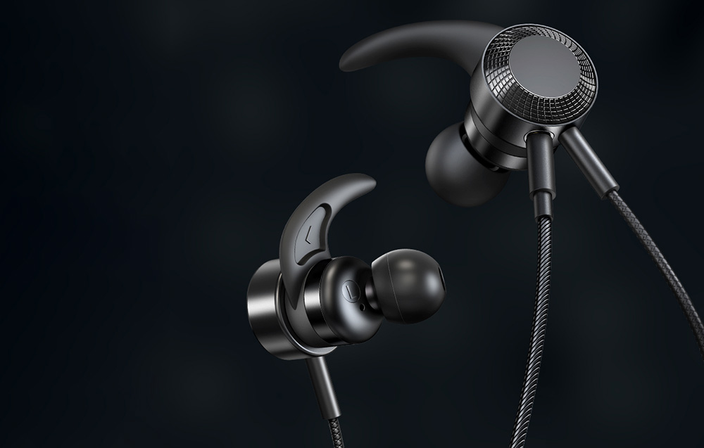 Mcdodo HP-1340 gaming fejhallgató mikrofonnal, USB-C, fekete 1