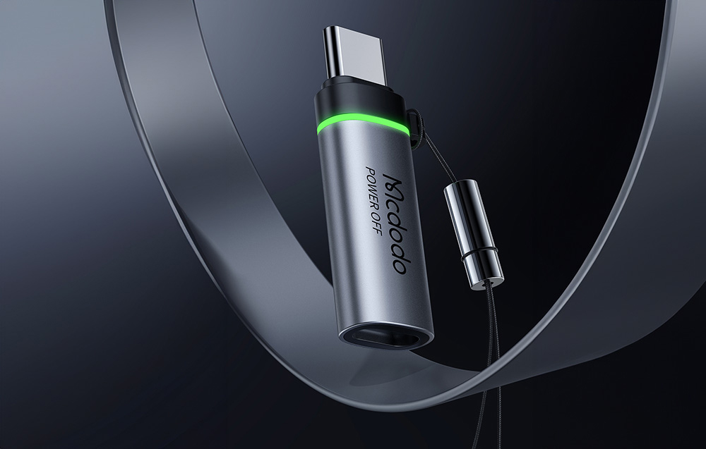 Mcdodo OT-2450 adapter, USB-C - USB-C, automatikus kikapcsolás 4
