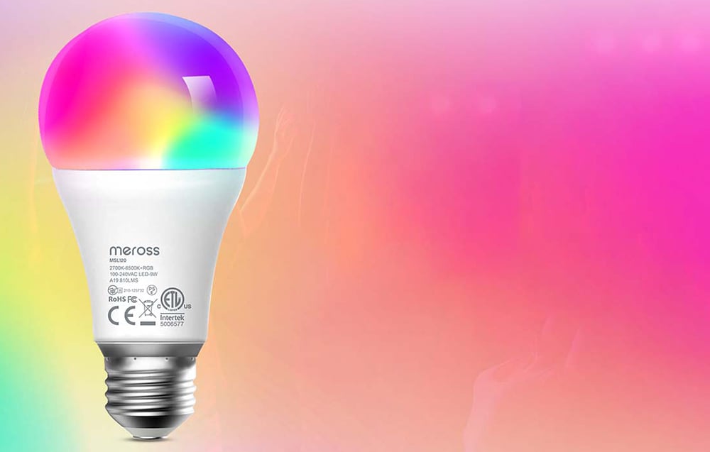 Meross MSL120 WiFi intelligens LED izzó, HomeKit 1