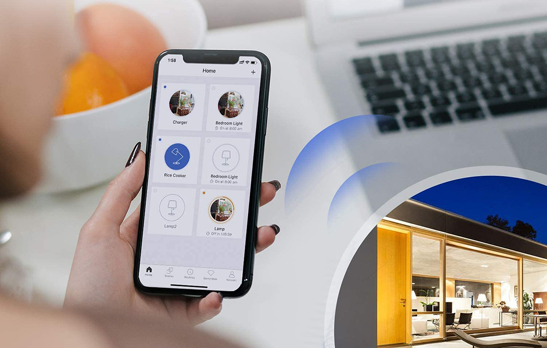 Meross MSS550 EU okos kétcsatornás fali kapcsoló, Wi-Fi, HomeKit 2